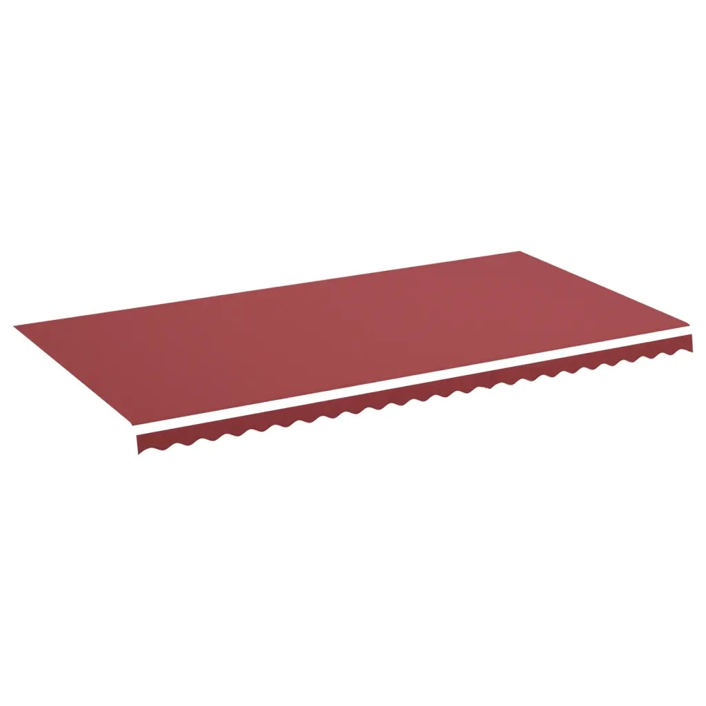 Tessuto di Ricambio per Tenda da Sole-Ricambio telo per tenda da sole Rosso Borgogna 6x3 m