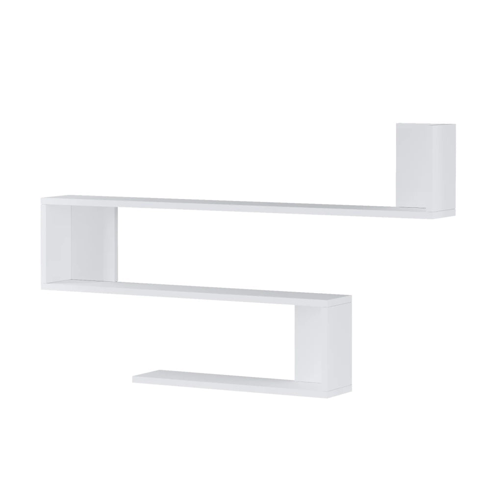 Mensola da parete a 3 ripiani 71,5 x 120 x 14,5 cm Bianco 03_0007039