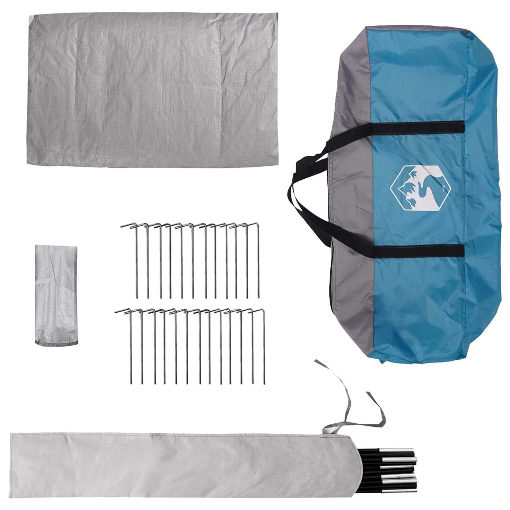 Tenda Tipi Blu 800 x 800 x 430 cm Poliestere e Acciaio 42028716