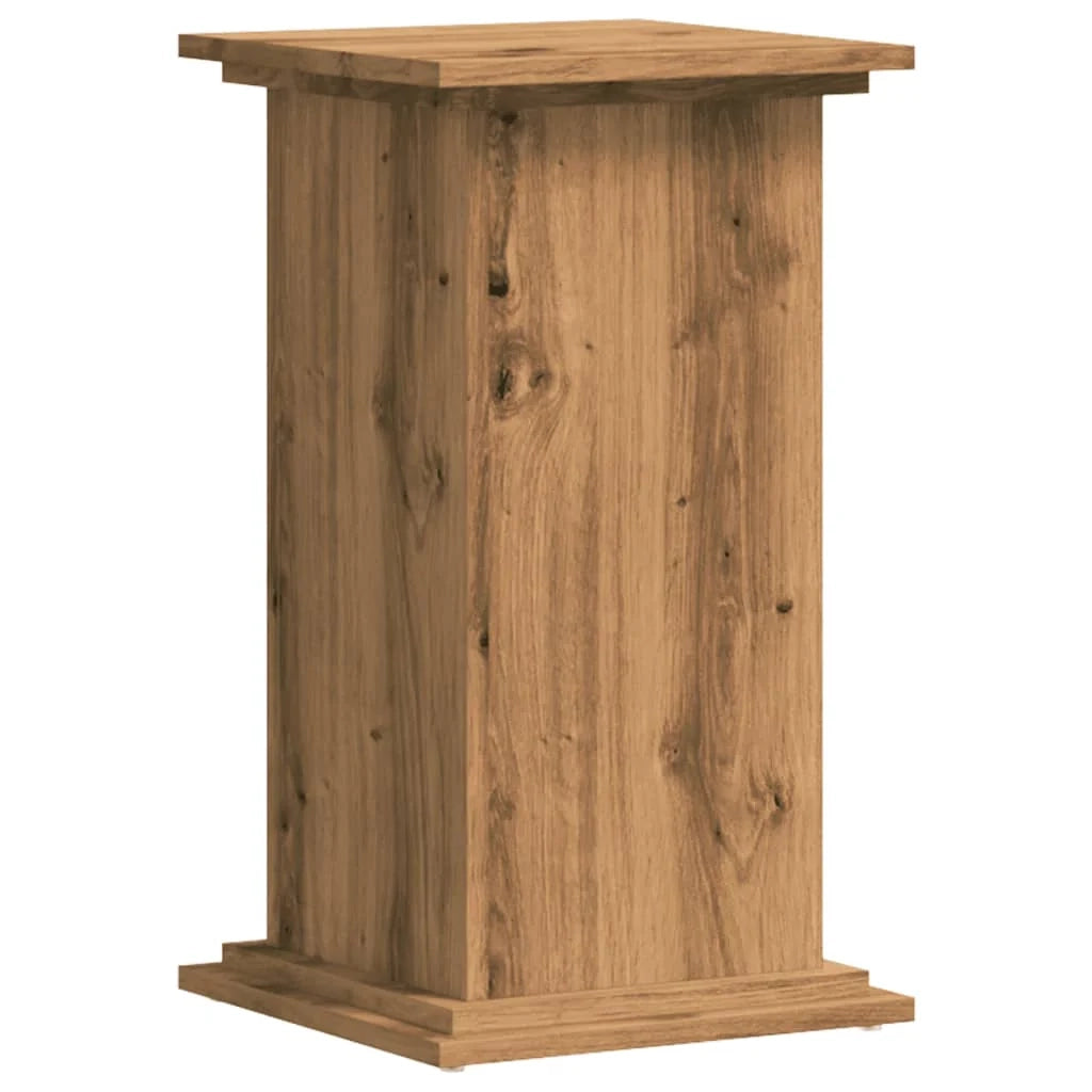 Portavasi mobiletto portafiori 33 x 33 x 60 cm legno ingegnerizzato marrone 02_0045147