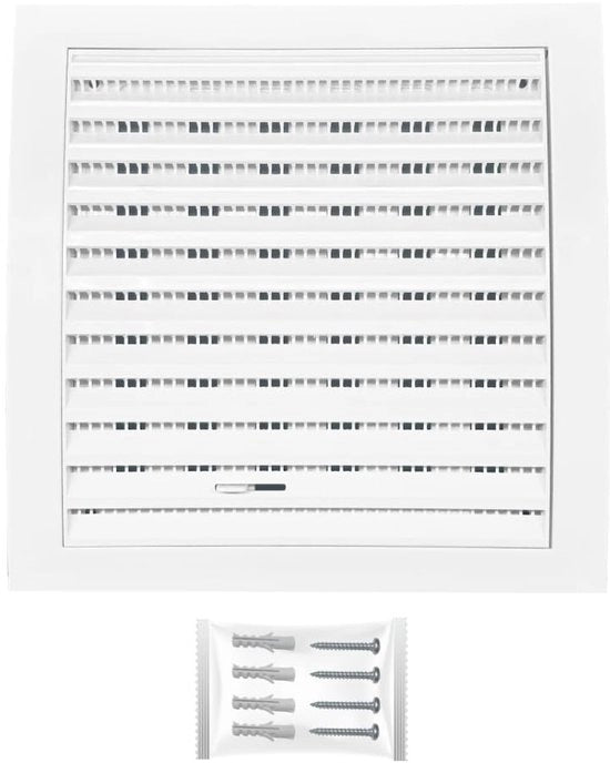 Ventilatore con Protezione Insetti - Universale - 1 pezzo - Plastica - 150 x 150 mm