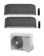 Condizionatore Dual Split Toshiba Haori 10+10 (9+9) con RAS-2M14U2AVG-E Wi-Fi Integrato