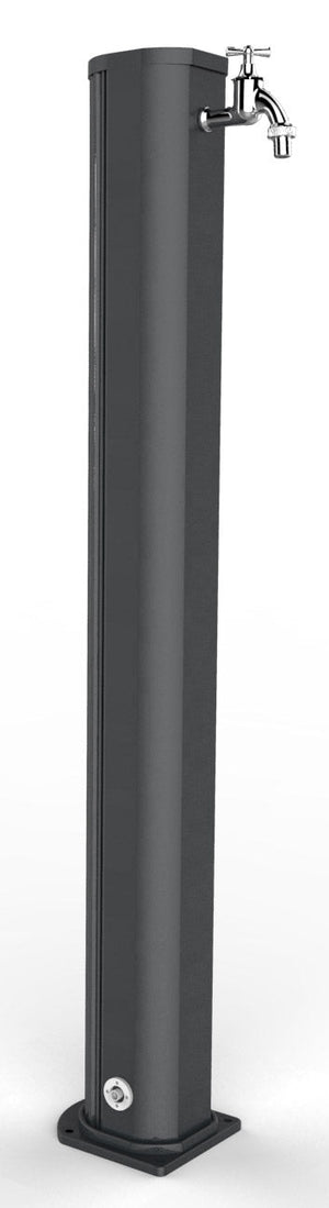 Fontana da Esterno con Rubinetto Arkema Jolly Grigio Antracite