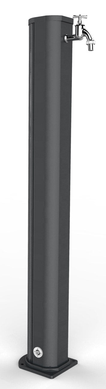Fontana da Esterno con Rubinetto Arkema Jolly Grigio Antracite