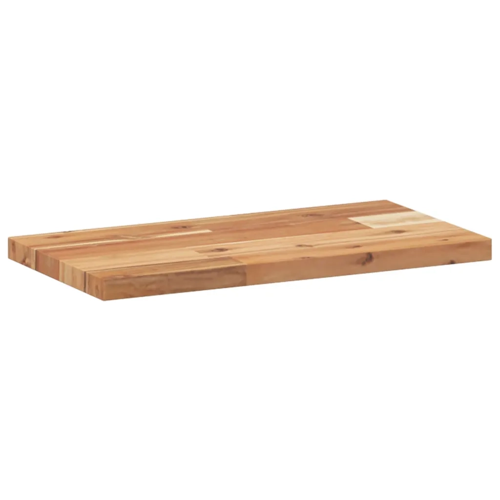 vidaXL Mensole da Parete 2 pz 40x20x2 cm Legno Acacia Rifinito a Olio