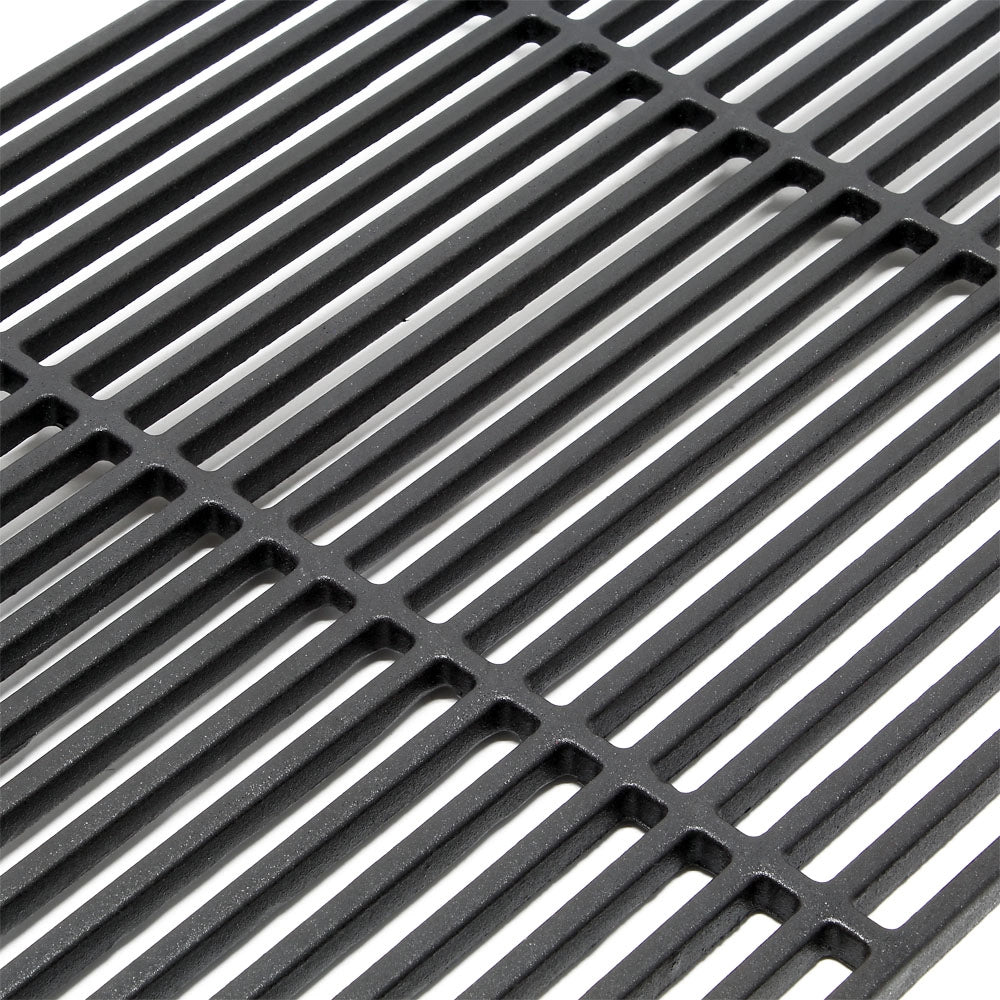 Griglia rettangolare in ghisa 67 x 40 cm per barbecue a carbone e a gas