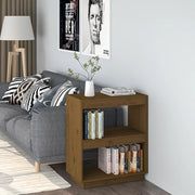 Libreria Marrone Ambra 60x35x71 cm in Legno Massello di Pino 810862