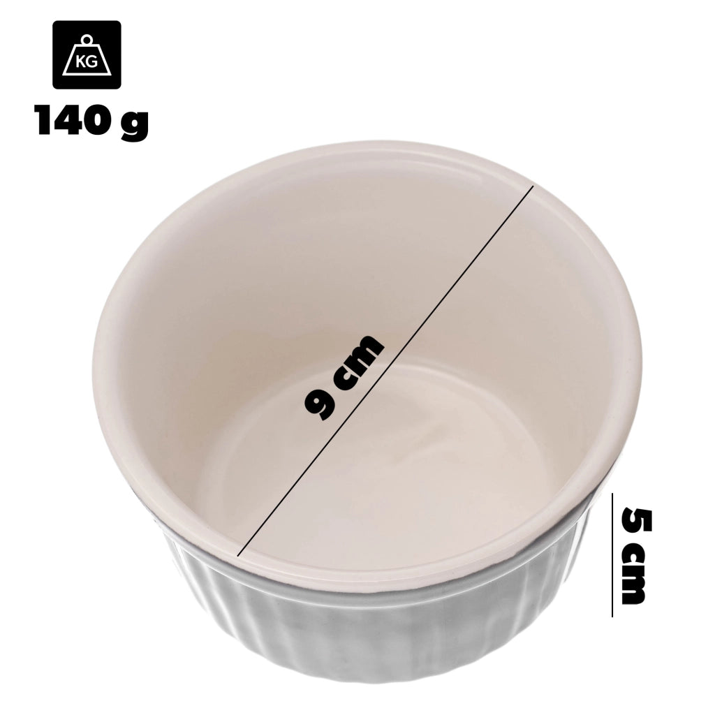 KADAX - Ramekin da forno, ciotola in ceramica, capacità 0,15 l