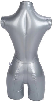 Manichino Femminile Inflabili - Display Abbigliamento - Materiale PVC - Risparmio di Spazio - Multifunzionale - Display Flessibile