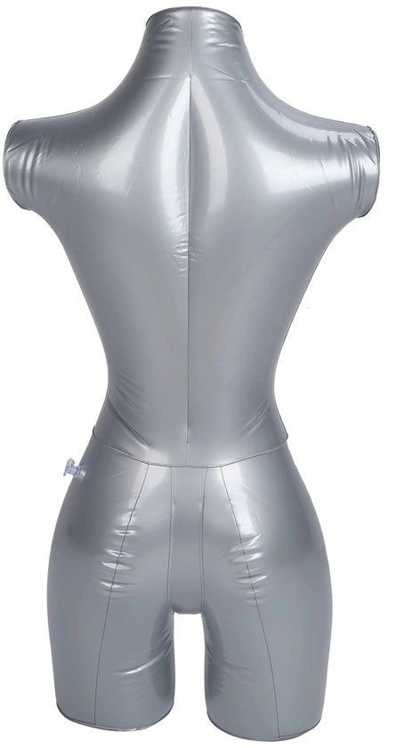 Manichino Femminile Inflabili - Display Abbigliamento - Materiale PVC - Risparmio di Spazio - Multifunzionale - Display Flessibile