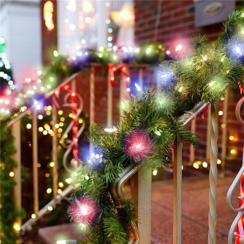HIGH-TECH MINILUCCIOLE CON FILO TRASPARENTE CON 750 LED MULTICOLOR