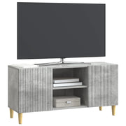 Mobile TV | Armadietto TV | Mobile Porta TV Grigio Cemento 102 x 34,5 x 50 cm
