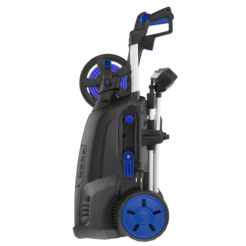 AR Blue Clean e-4 Twin Flow D Idropulitrice ad Alta Pressione con Doppia Pompa e Power Brush (2500 W, 150 bar, 810 l/h)