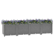 Fioriera Rialzata 160x40x38 cm in Polipropilene 153296