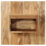 Comodino 50x27x50 cm in Legno Massello di Acacia 4017523
