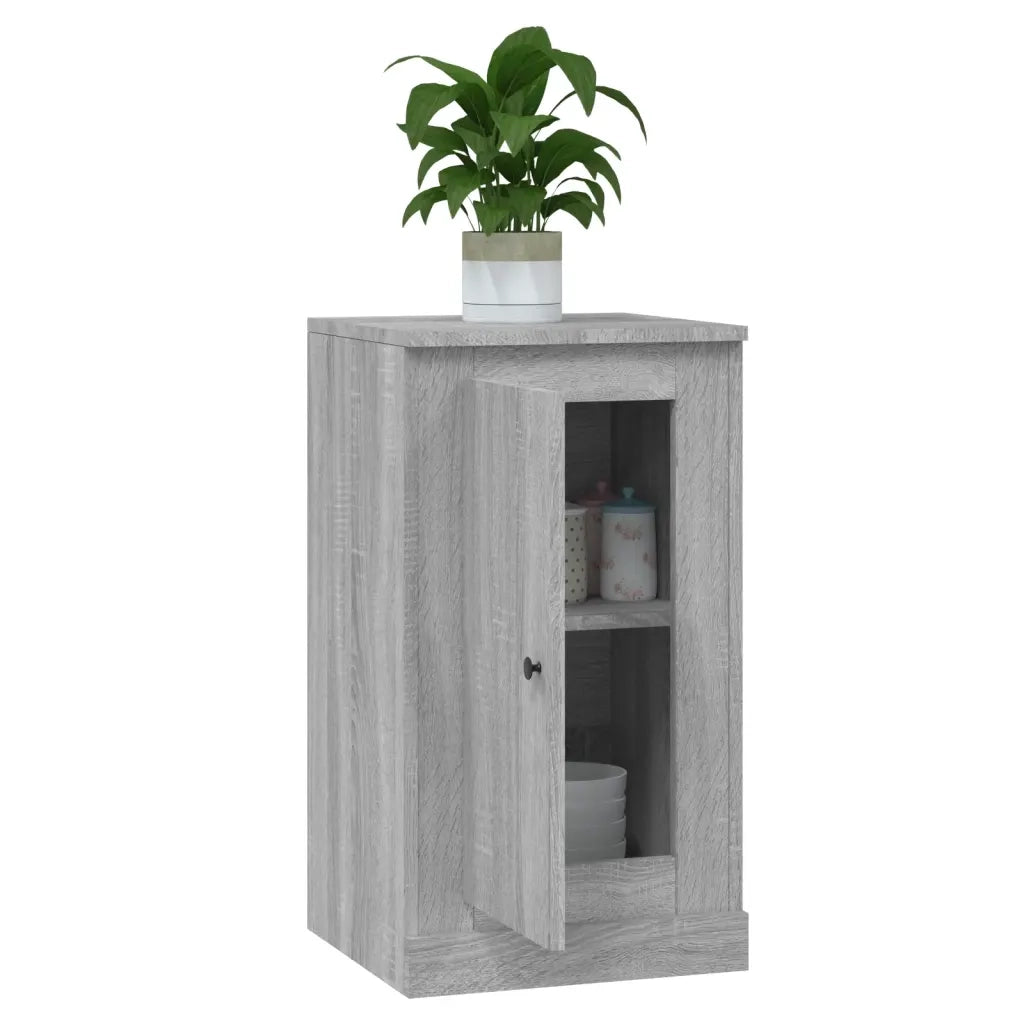 Credenza-Buffet-Armadio da cucina Grigio Sonoma 37,5x35,5x67,5 cm in Legno Multistrato