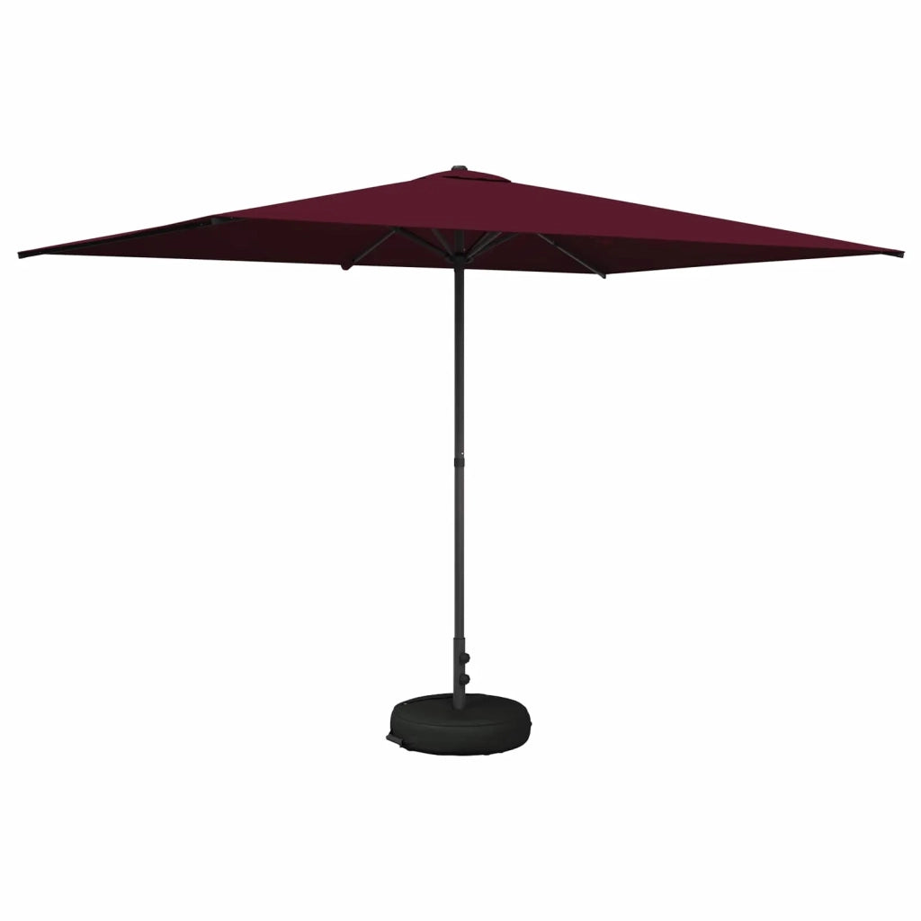 Ombrello da giardino 200 x 300 cm Poliestere Rettangolare 42036208
