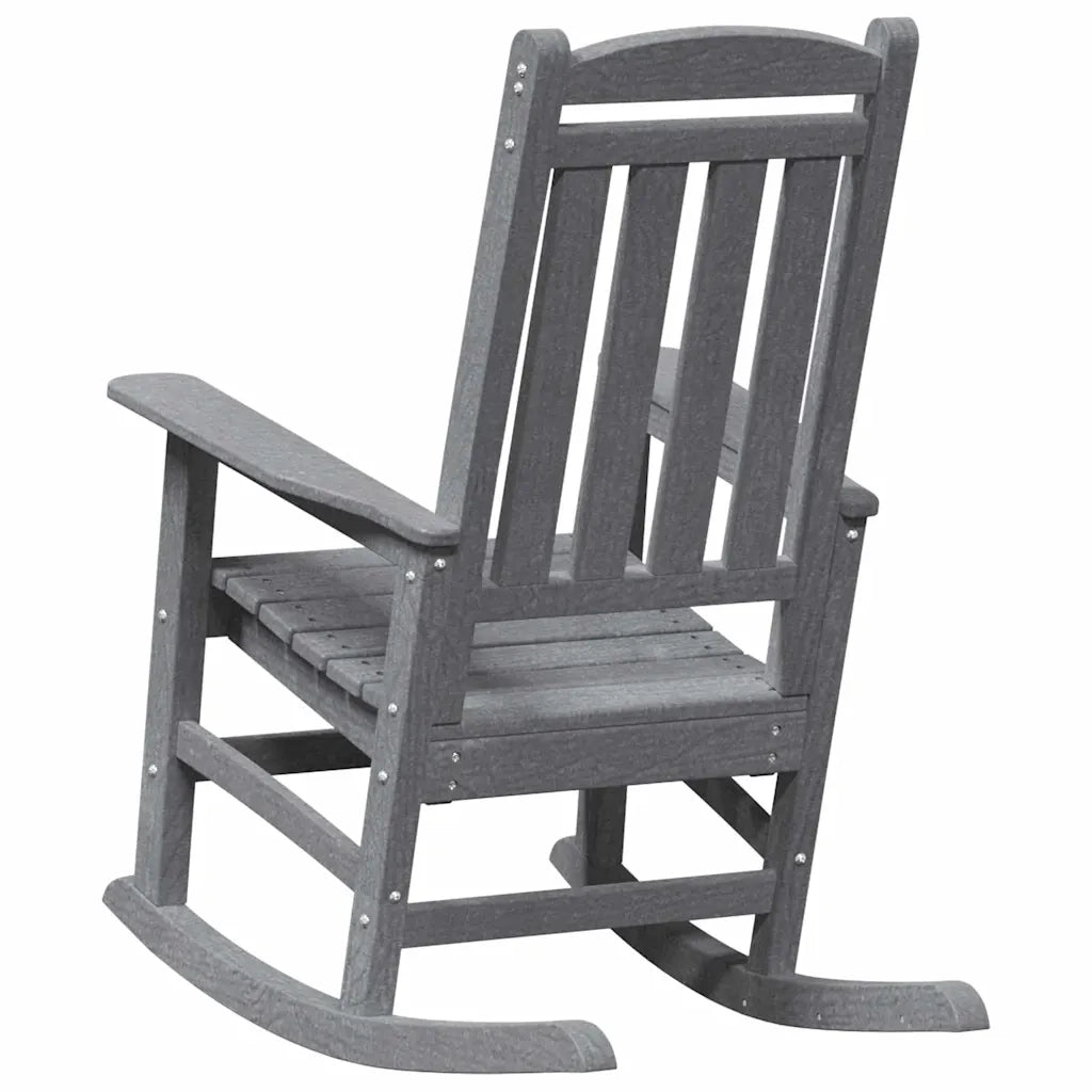 Sedia a dondolo 2 pcs Grigio chiaro 92 x 70 x 108 cm 3335813