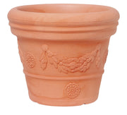 Vaso Ecoanticotto Tondo Festone Diametro 55 Impruneta - Arca