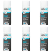 Metal top protettivo trasparente per metalli effetto lucido 400 ml 6 pezzi