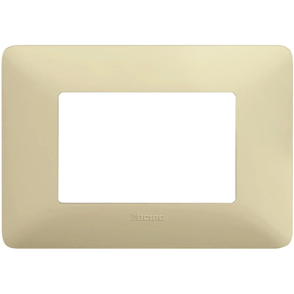 Placca Bticino Matix 3 moduli color corda AM4803BCD