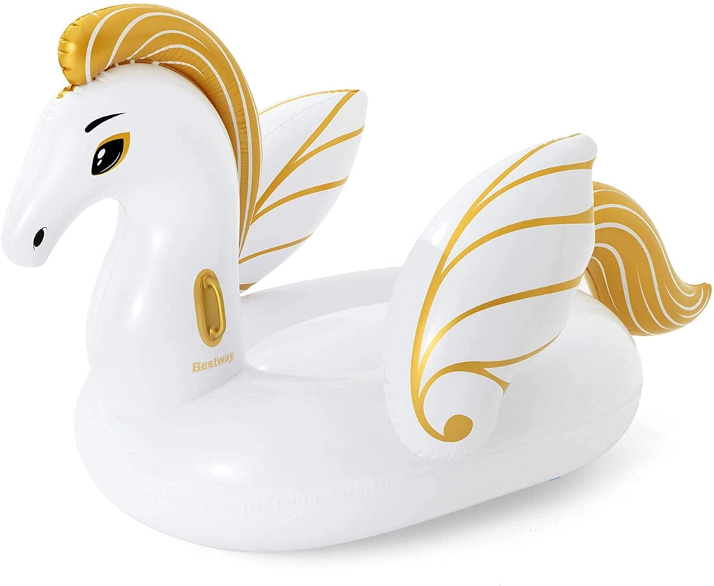 FLOAT'N FASHION PEGASO GONFIABILE BIANCO/ORO 231 X 150 CM