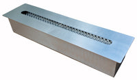 Bruciatore a Bioetanolo per Camini 40x10x7 cm 1,7L in Acciaio Inox