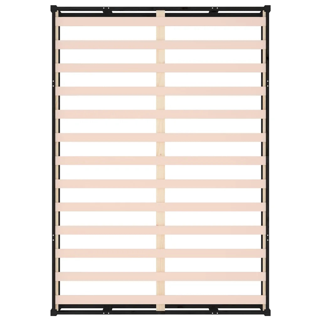 Giroletto Nero 135x190 cm Double in legno Massello 820840