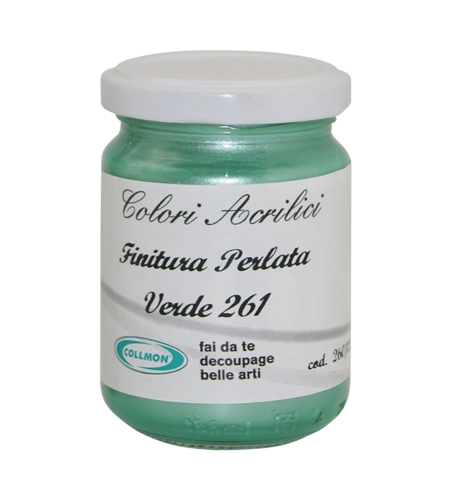 COLORE ACRILICO ML 125 PERLATO VERDE