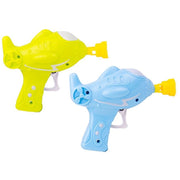 Trade Shop - Pistola Spara Bolle A Forma Di Aereo Da 50ml Giocattolo Per Bambini 2 Colori 6560326 -