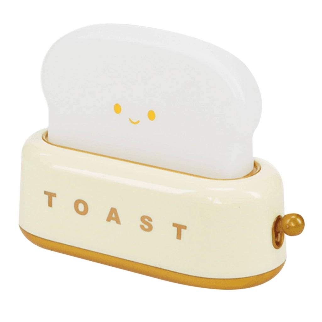 Luce notturna tostapane per bambini modello Morning Bianco / Giallo TechKidz