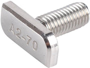 Set di viti M8 x 20 A2-70 in acciaio inossidabile - Flangia femmina M8 - Corrosione resistente - Per pannelli solari - Robusto e affidabile - Viti a testa a spillo