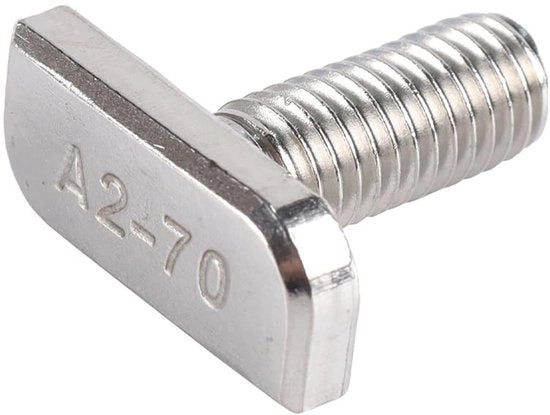 Set di viti M8 x 20 A2-70 in acciaio inossidabile - Flangia femmina M8 - Corrosione resistente - Per pannelli solari - Robusto e affidabile - Viti a testa a spillo