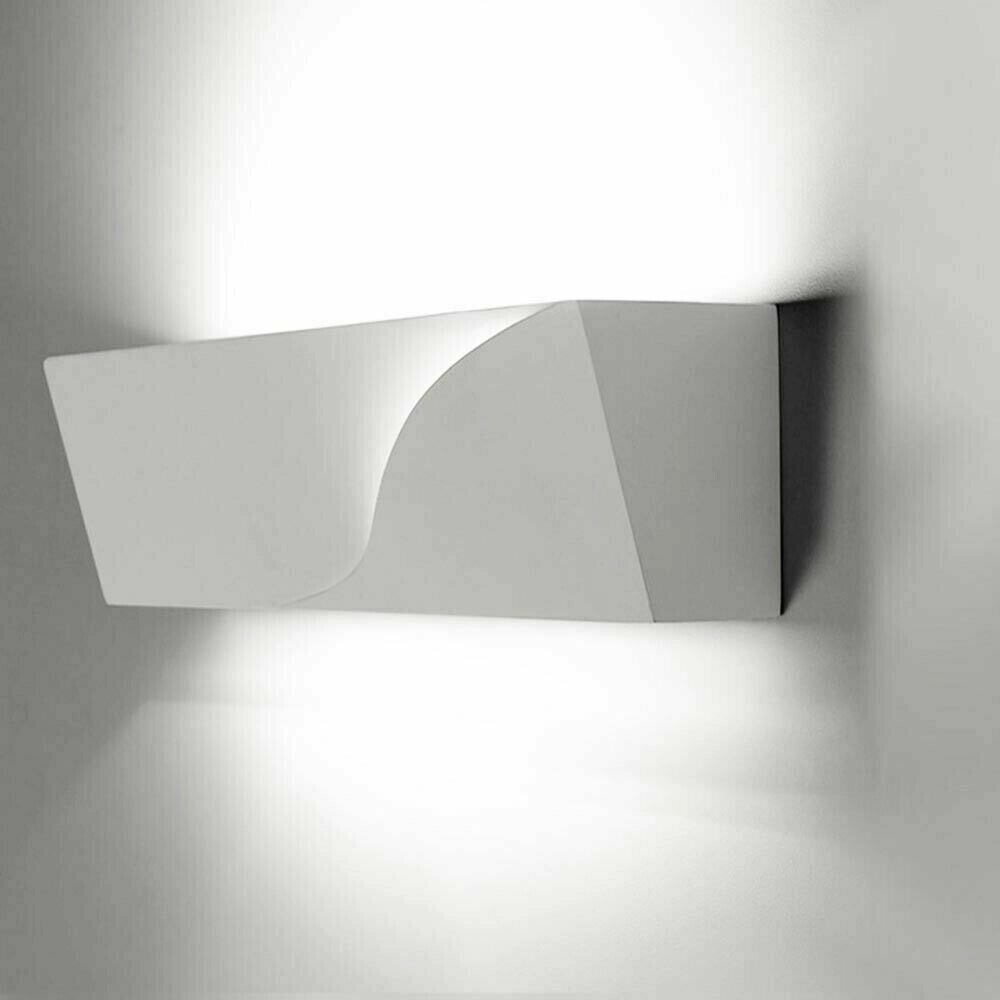 Applique in gesso dal design moderno forma Rettangolare attacco per lampadine G9