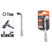 Trade Shop - Chiave Tipo L Bussola 11mm Bocca Esagonale Cromo Vanadio Acciaio 91619 Ferramenta -