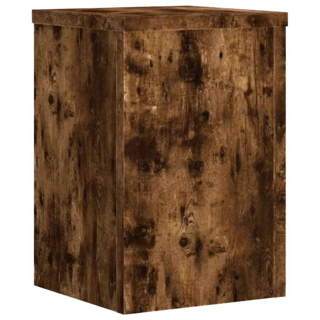 Supporti per piante | Sostegno per piante 2 pz Rovere 25x25x35 cm Legno Multistrato