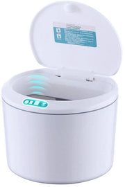 Sensore di Desktop per la Spazzatura - Raccoglitore Automatico Senza Contatto - Mini Raccoglitore di Rifiuti Compatto e Stile - Raccoglitore di Rifiuti Elettrico Intelligente per Induzione - ...