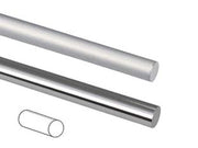 PROFILO TUBO TONDO PIENO IN ALLUMINIO- - ø mm.8 mt.1 argento lucido - 10 pezzi