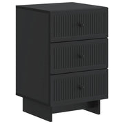 Armadio da Notte Nero 43 x 41 x 66,5 cm Legno ingegnerizzato 893866