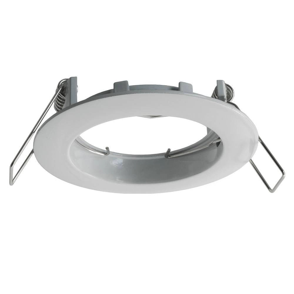 Trade Shop - Faretto Led Rgb+6000k 6 W 12v Incasso 6cm Tondo Rgbw Effetti Luce Colorata Barca - Bianco