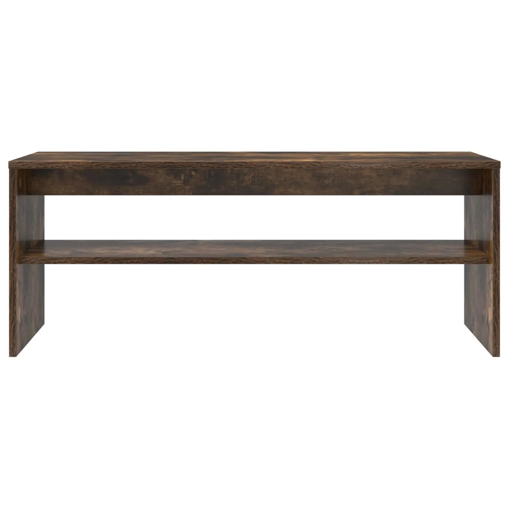 Mobile TV Rovere fumé 100 x 35 x 40 cm Legno multistrato