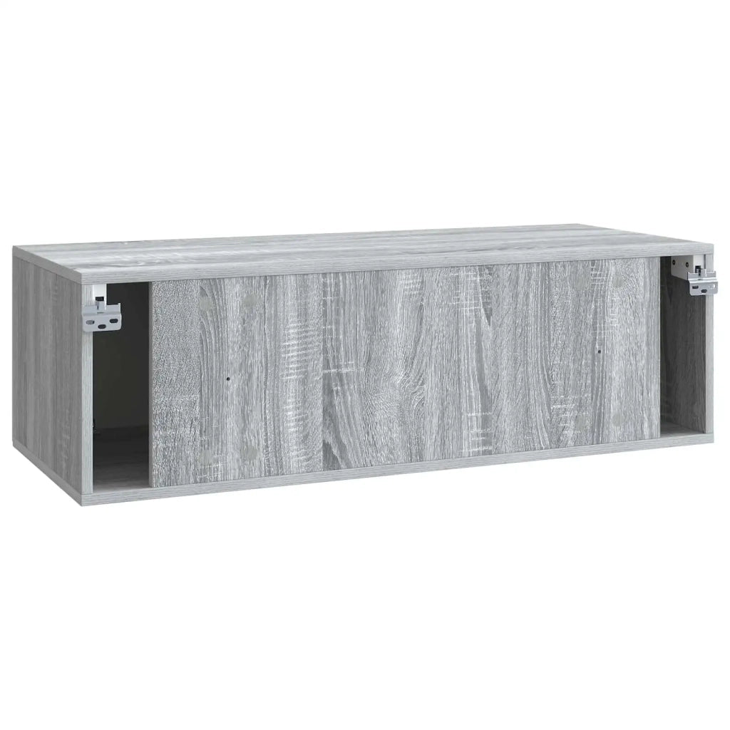 Mobile Porta TV da Muro Grigio Sonoma 98 x 41 x 30 cm