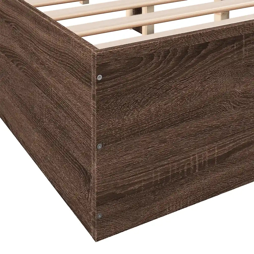 Giroletto Rovere Marrone 135x190 cm in Legno Multistrato 3281041