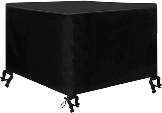 Copertura impermeabile per mobili da giardino - nero - 135 x 135 x 75 cm
