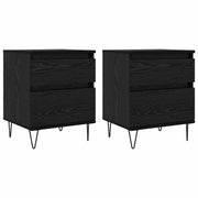 Armadio letto moderno con cassetto contenitore 40 x 35 x 50 cm in legno di rovere nero 02_0058407