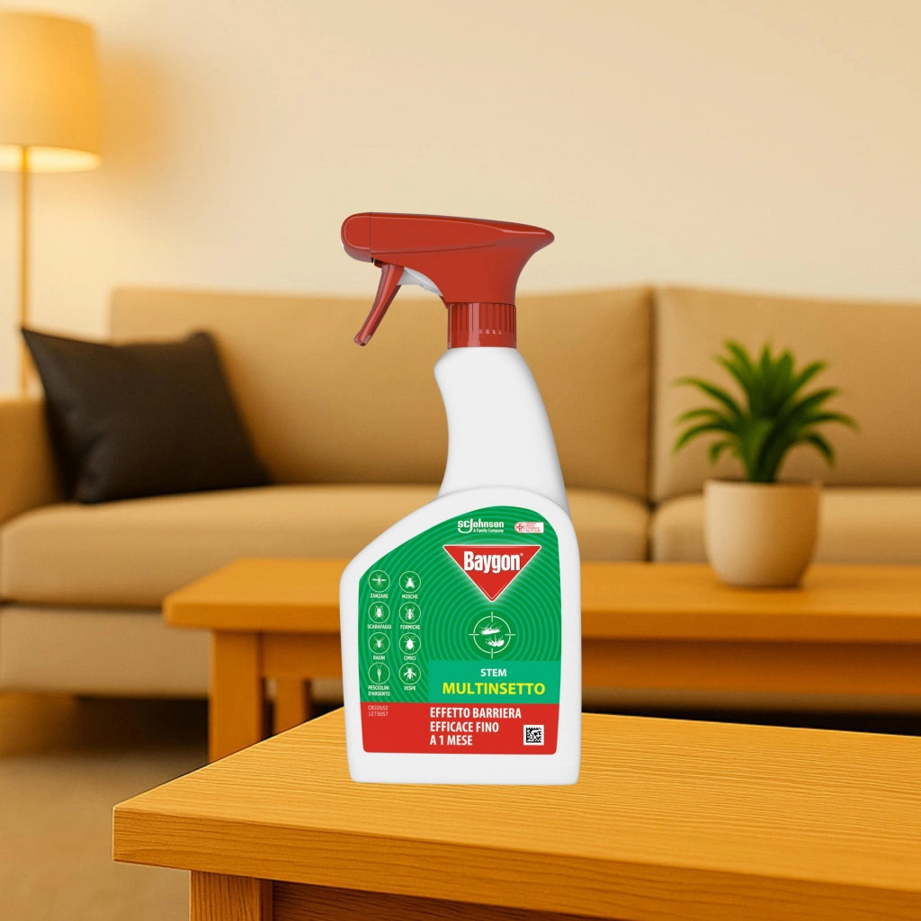 Insetticida Scarafaggi e Formiche ML.500 12 Pezzi Baygon