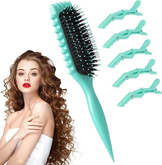 Borsetto per Capelli con Morsetti a Coccodrillo – Borsetto Perfetto per Sfilacciare e Stilizzare i Capelli