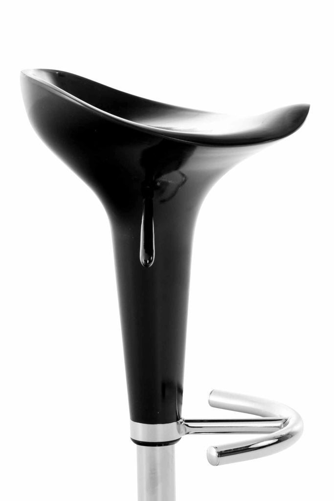 Sgabello Saddle nero