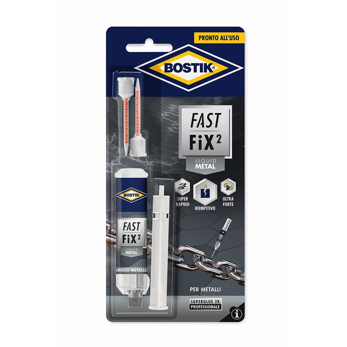 BOSTIK FAST FIX2 LIQUID METAL