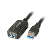 Extender lindy usb 3.0 a to usb a, m/f, 5mt, (prolunga), nero, 43155